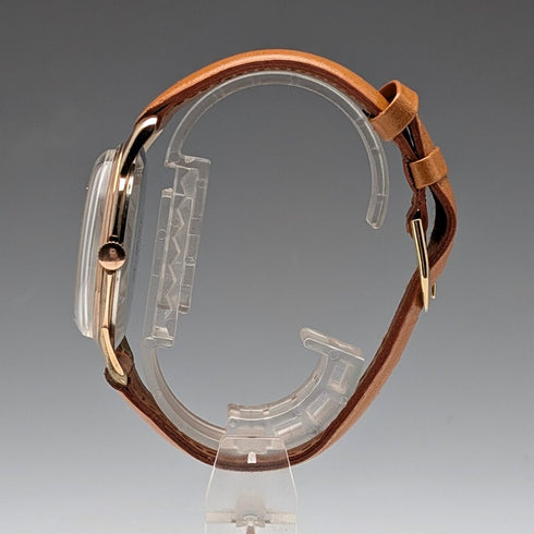 1950s Swiss DELBANA men's watch, 15 jewels, gold plated case, in good working order